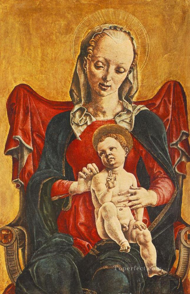 Madonna With The Child Cosme Tura Oil Paintings